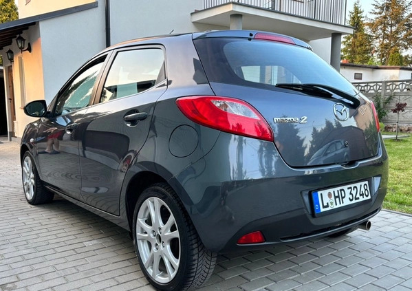 Mazda 2 cena 13999 przebieg: 194000, rok produkcji 2007 z Dąbrowa Tarnowska małe 154